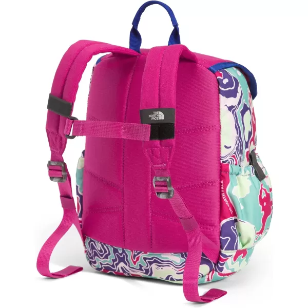 THE NORTH FACE Kids' Mini Explorer Backpack, Blue Moss/Gravel/Desert Rust, One Size