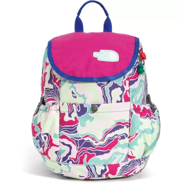 THE NORTH FACE Kids' Mini Explorer Backpack, Blue Moss/Gravel/Desert Rust, One Size