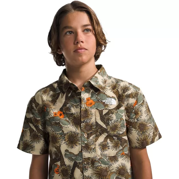 THE NORTH FACE Boys' Short Sleeve Amphibious Button Down