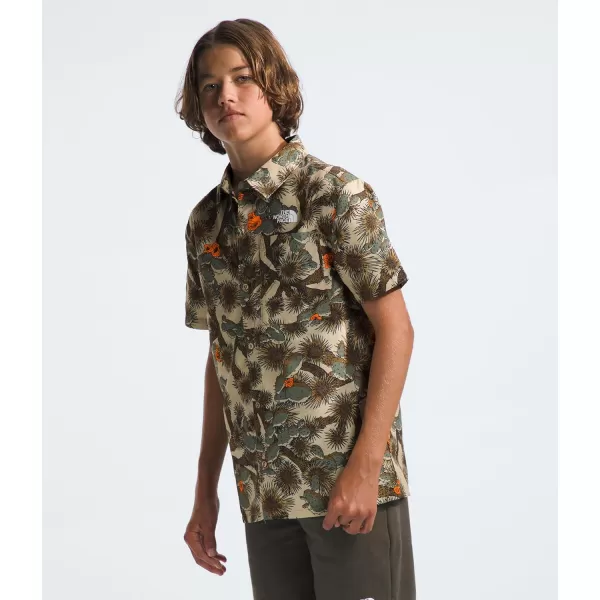 THE NORTH FACE Boys' Short Sleeve Amphibious Button Down