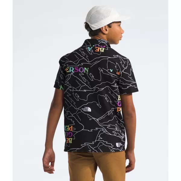 THE NORTH FACE Boys' Short Sleeve Amphibious Button Down