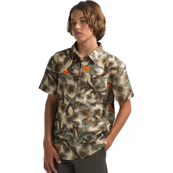 THE NORTH FACE Boys' Short Sleeve Amphibious Button Down