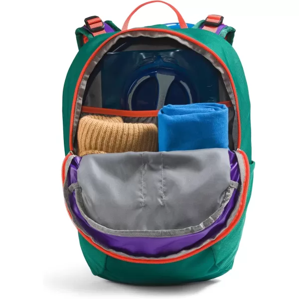 imageTHE NORTH FACE Basin 15 Sapphire SlateBlue Moss One SizeTnf PurpleTnf GreenRadiant Orange