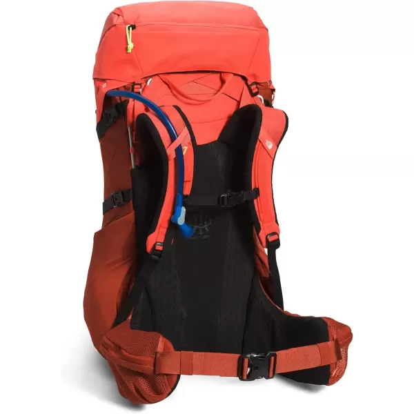 imageTHE NORTH FACE Terra 55  WomensRetro OrangeRusted BronzeLed Yellow