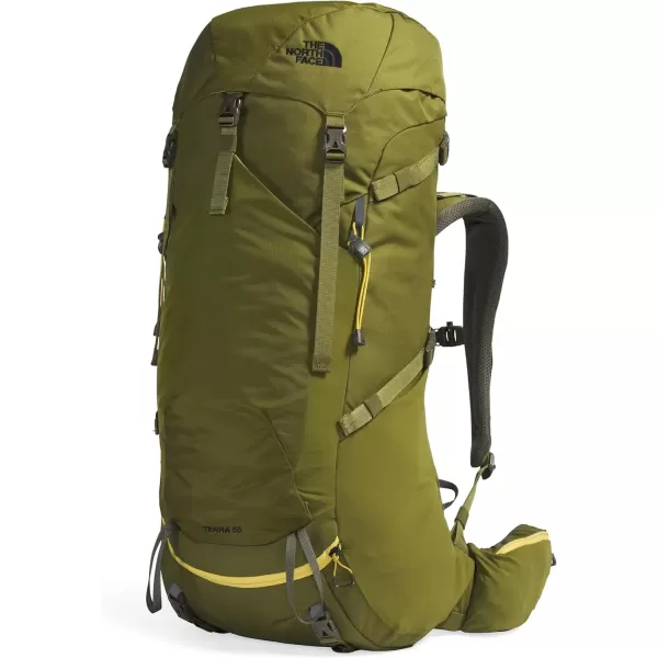 imageTHE NORTH FACE Terra 55 Backpacking Backpack Forest OliveNew Taupe Green SmallMedium