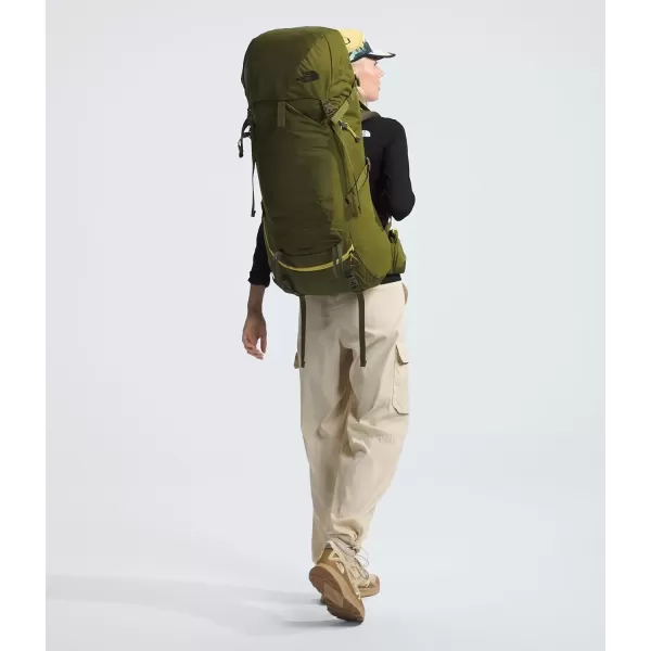 imageTHE NORTH FACE Terra 55 Backpacking Backpack Forest OliveNew Taupe Green SmallMedium