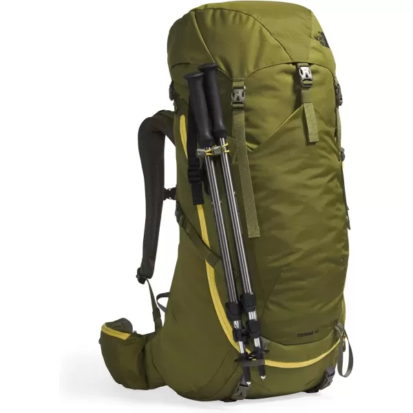 imageTHE NORTH FACE Terra 55 Backpacking Backpack Forest OliveNew Taupe Green SmallMedium