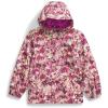 imageTHE NORTH FACE Kids Antora Rain Jacket  YouthViolet Crocus Maze Floral Print