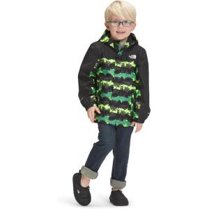 imageTHE NORTH FACE Kids Antora Rain Jacket  YouthDeep Grass Green Mountain Panorama Print