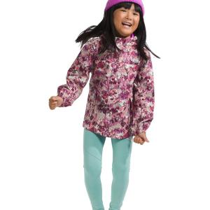 imageTHE NORTH FACE Kids Antora Rain Jacket  YouthViolet Crocus Maze Floral Print