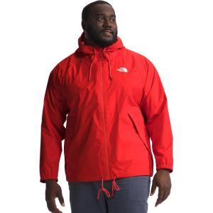 imageTHE NORTH FACE Mens Waterproof Antora Rain Hoodie Jacket Standard and Big SizeFiery Red