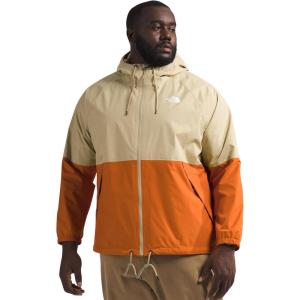 imageTHE NORTH FACE Mens Waterproof Antora Rain Hoodie Jacket Standard and Big SizeKhaki StoneDesert Rust