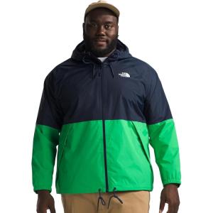 imageTHE NORTH FACE Mens Waterproof Antora Rain Hoodie Jacket Standard and Big SizeSummit NavyOptic Emerald