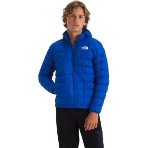 imageTHE NORTH FACE Boys Thermoball Hooded Jacket Little Big KidTnf Blue