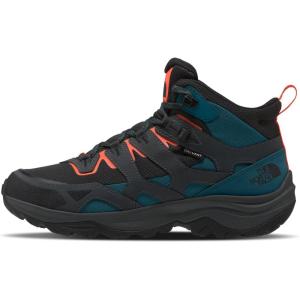 imageTHE NORTH FACE Mens Hedgehog Fastpack 3 Mid Top Waterproof Hiking ShoesAsphalt GreyBlue Moss