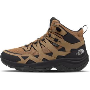 imageTHE NORTH FACE Mens Hedgehog Fastpack 3 Mid Top Waterproof Hiking ShoesUtility BrownTnf Black