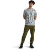 imageTHE NORTH FACE Mens Adventure TeeHigh Rise Grey Moss Camo Print