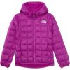 imageTHE NORTH FACE Girls Thermoball Hooded Jacket Little Big KidDeep Mulberry