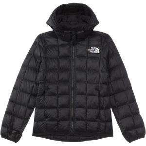 imageTHE NORTH FACE Girls Thermoball Hooded Jacket Little Big KidTnf Black