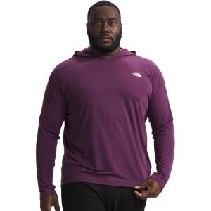 imageTHE NORTH FACE Mens Adventure Sun Hoodie Standard and Big SizeBlack Currant Purple