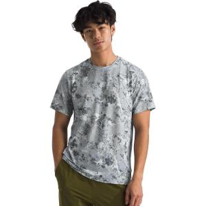 imageTHE NORTH FACE Mens Adventure TeeHigh Rise Grey Moss Camo Print