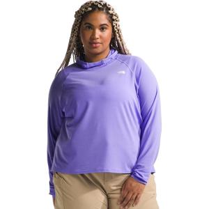 imageTHE NORTH FACE Womens Adventure Sun Hoodie Standard and Plus SizeOptic Violet