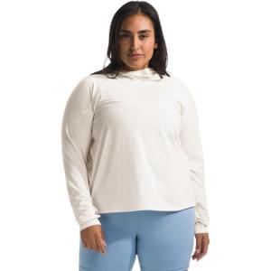 imageTHE NORTH FACE Womens Adventure Sun Hoodie Standard and Plus SizeWhite Dune