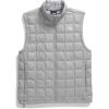 imageTHE NORTH FACE Mens ThermoBall Eco Vest 20 Standard and Big Size  PFAS FreeMeld Greynpf