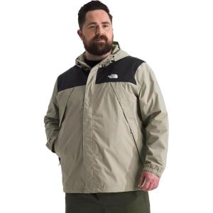 imageTHE NORTH FACE Mens Antora Waterproof Jacket Standard and Big SizeClay GreyTnf Black