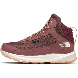 imageTHE NORTH FACE UnisexChild Fastpack Hiker Mid Waterproof Youth Backpacking BootCanyon DustCalcite Sand