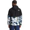 imageTHE NORTH FACE Flyweight Hoodie  MensTnf BlackSummit Navy Abstract Floral Print