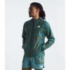 imageTHE NORTH FACE Mens Higher Run Wind JacketAlgae Blue Mountain Traverse Print