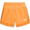 imageTHE NORTH FACE Womens Sunriser Short 4quotApricot Glaze Mountain Traverse Print