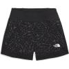imageTHE NORTH FACE Womens Sunriser Short 4quotTnf BlackTnf Black Trail Reflective Print