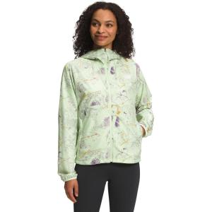 imageTHE NORTH FACE Flyweight Hoodie  WomensLime Cream Valley Floor Print