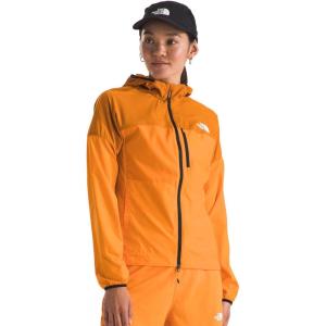 imageTHE NORTH FACE Womens Higher Run Wind JacketApricot GlazeIron Citrus