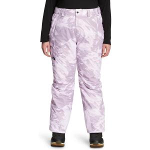 imageTHE NORTH FACE Womens Freedom Insulated Pant Standard and Plus SizeLavender Fog Tonal Mountainscape Print