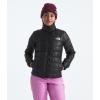 imageTHE NORTH FACE Womens Thermoball Eco Snow Triclimate JacketDragonfruitTnf Black