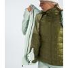 imageTHE NORTH FACE Womens Thermoball Eco Snow Triclimate JacketPale GreenForest Olive