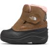 imageTHE NORTH FACE Kids Alpenglow II Insulated Snow BootPinecone BrownPeach Pink