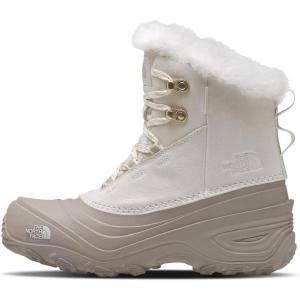 imageTHE NORTH FACE Teen Shellista Lace V Insulated Waterproof Snow BootGardenia WhiteSilver Grey