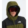 imageTHE NORTH FACE Boys Freedom Insulated JacketForest OliveTnf Black