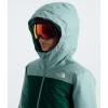 imageTHE NORTH FACE Girls Freedom Insulated Jacket Little Big KidEvergreen