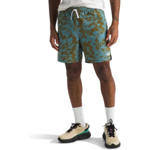 imageTHE NORTH FACE Mens Action Short 20Algae Blue Mountain Traverse Print