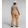 imageTHE NORTH FACE Womens Freedom Bib Standard and Plus Size  PFAS FreeAlmond Butter