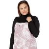 imageTHE NORTH FACE Womens Freedom Bib Standard and Plus Size  PFAS FreeLavender Fog Tonal Mountainscape Print