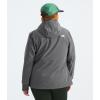 imageTHE NORTH FACE Womens Plus Shelbe Raschel HoodieSmoked Pearl Heather