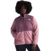 imageTHE NORTH FACE Womens Glacier Fleece Jacket Standard and Plus SizeMauveMidnight Mauve