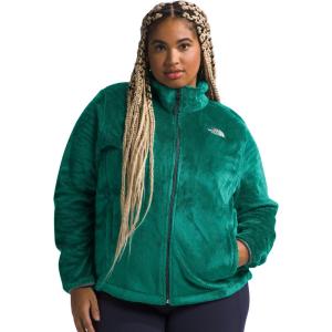 imageTHE NORTH FACE Womens Osito Full Zip Fleece Jacket Standard and Plus SizeEvergreen