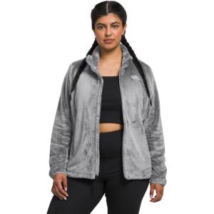 imageTHE NORTH FACE Womens Osito Full Zip Fleece Jacket Standard and Plus SizeMeld Greynpf